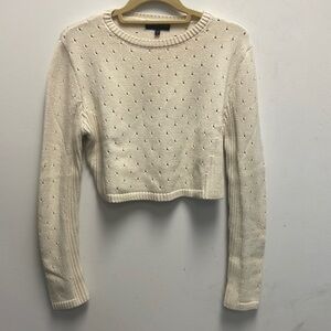CashmereInLove cream sweater